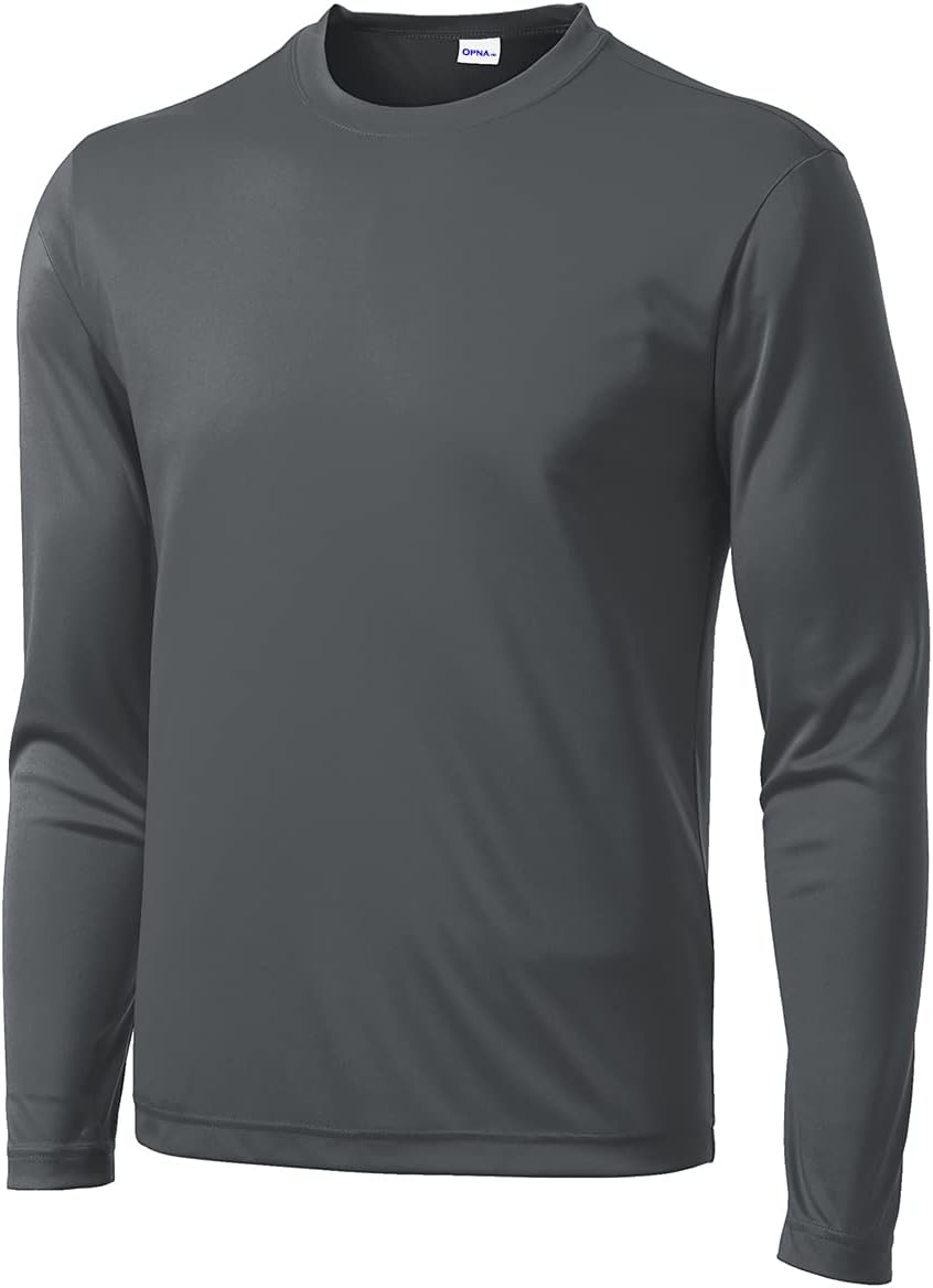 Men's Long Sleeve Moisture Wicking Shirt