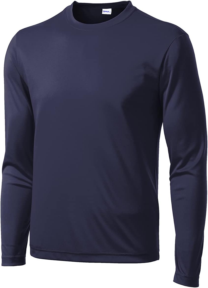 Men's Long Sleeve Moisture Wicking Shirt