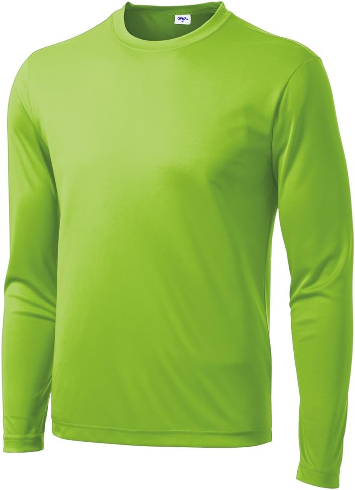 Men's Long Sleeve Moisture Wicking Shirt