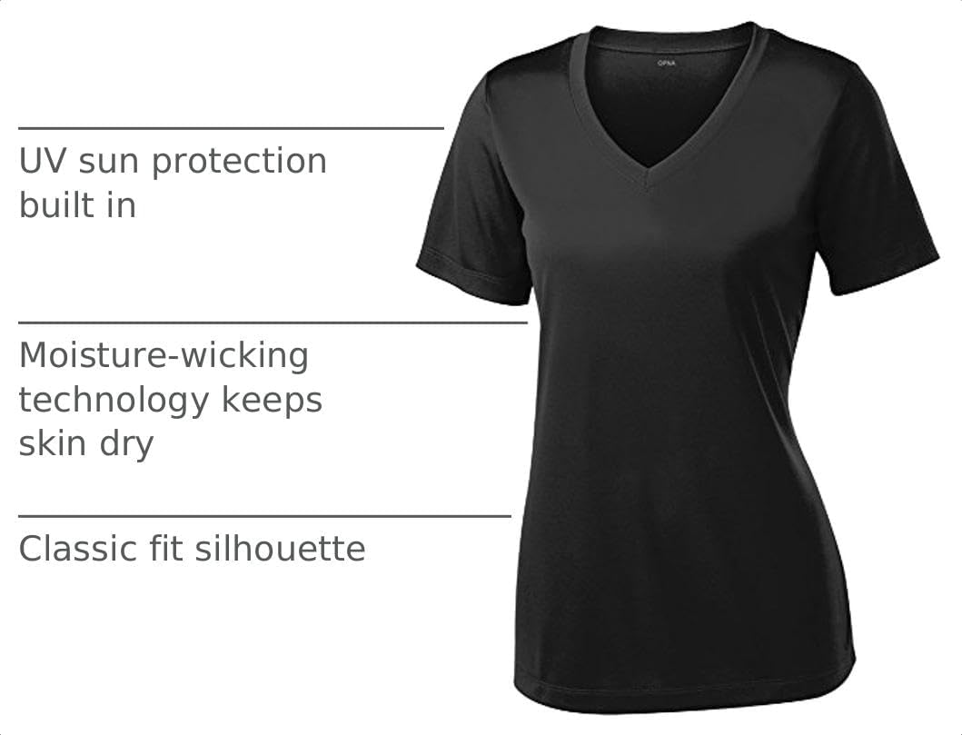 Women's V-Neck Athletic T-Shirt