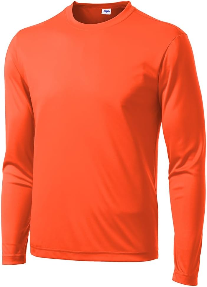 Men's Long Sleeve Moisture Wicking Shirt