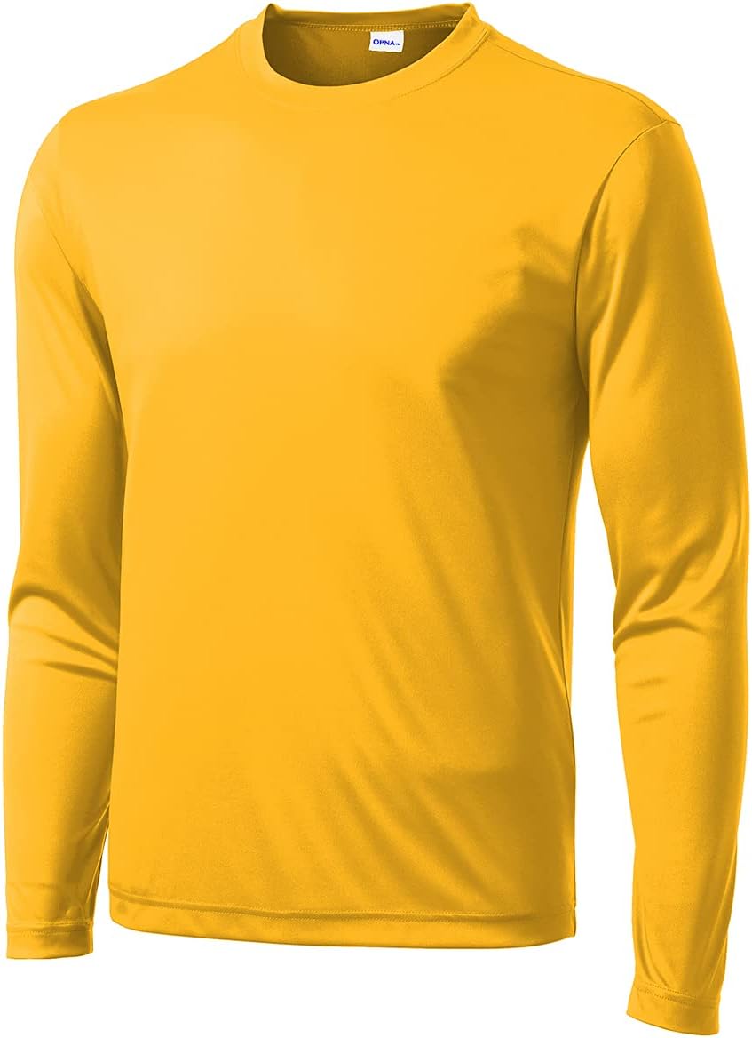 Men's Long Sleeve Moisture Wicking Shirt