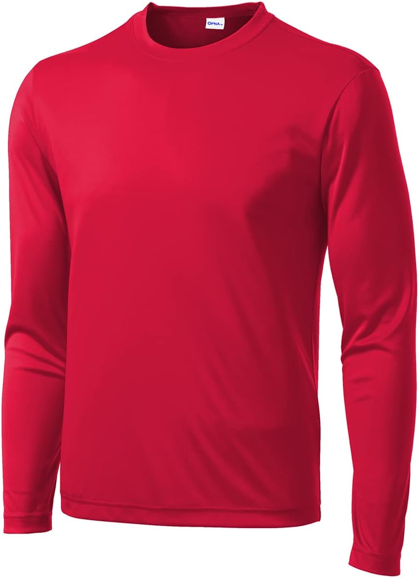 Men's Long Sleeve Moisture Wicking Shirt