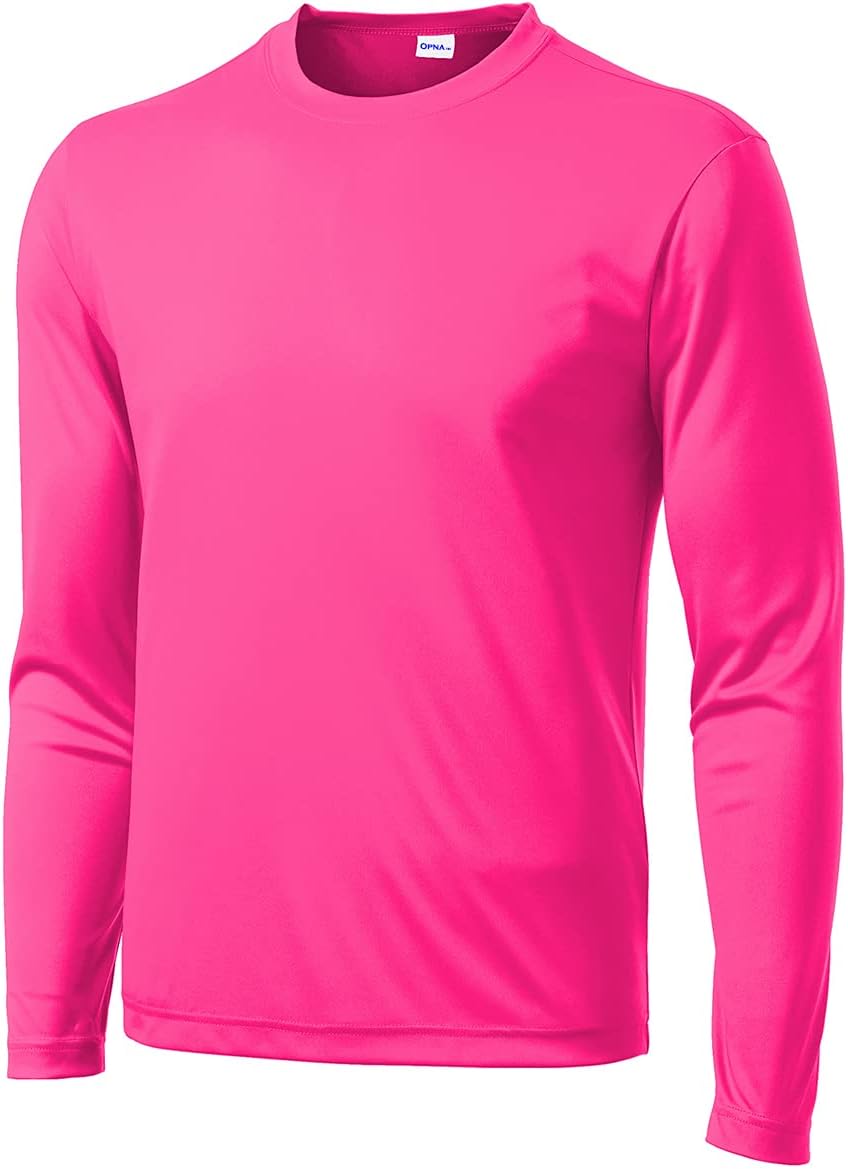 Men's Long Sleeve Moisture Wicking Shirt