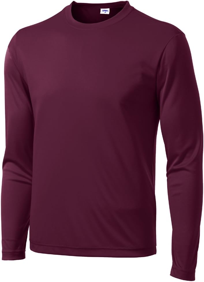 Men's Long Sleeve Moisture Wicking Shirt