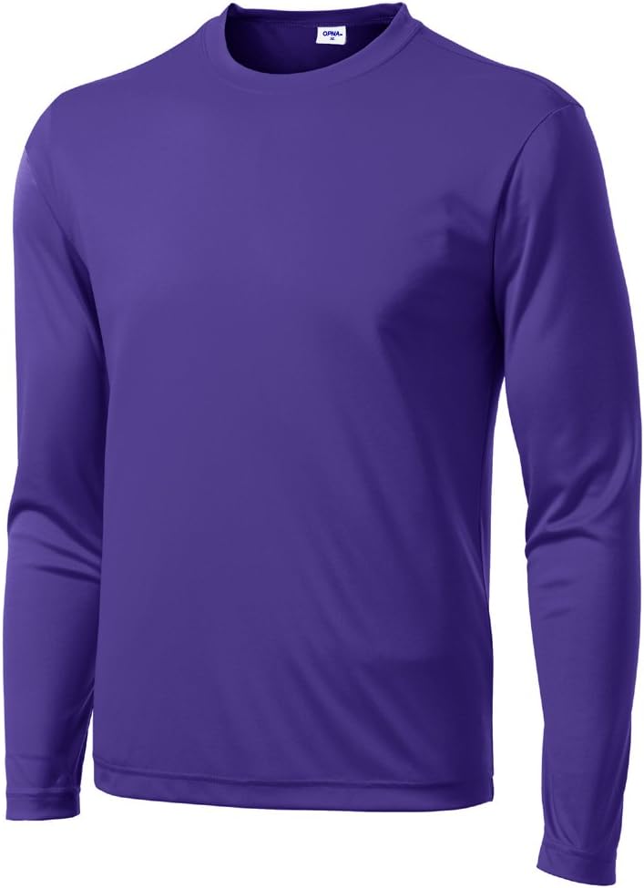 Men's Long Sleeve Moisture Wicking Shirt