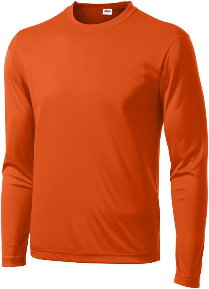 Men's Long Sleeve Moisture Wicking Shirt