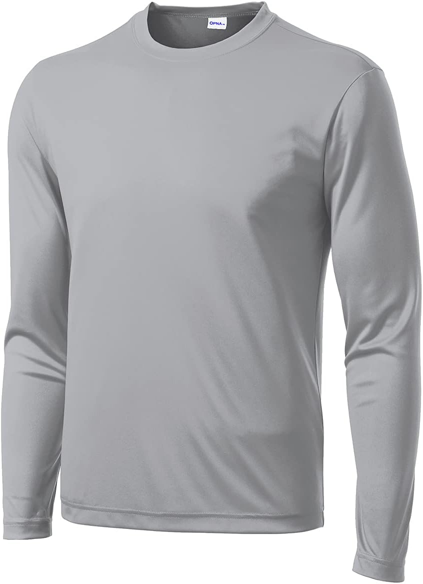 Men's Long Sleeve Moisture Wicking Shirt