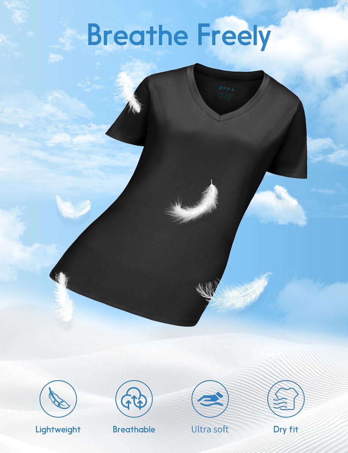 Women's V-Neck Athletic T-Shirt