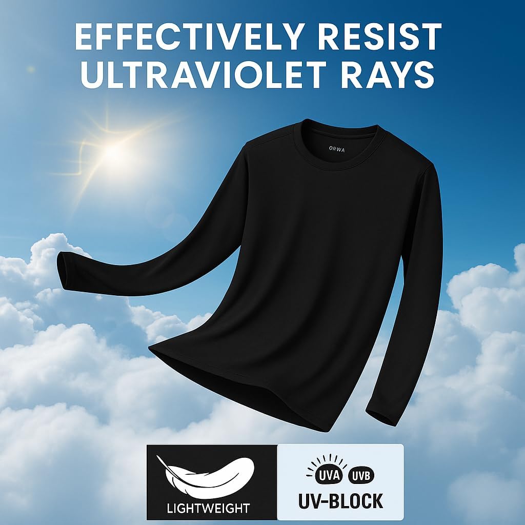 Men's Long Sleeve Moisture Wicking Shirt
