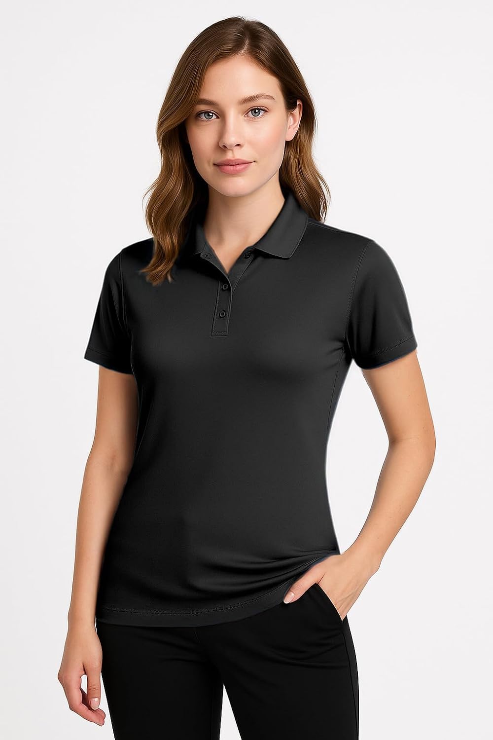 Women's 3-Button Golf Polo