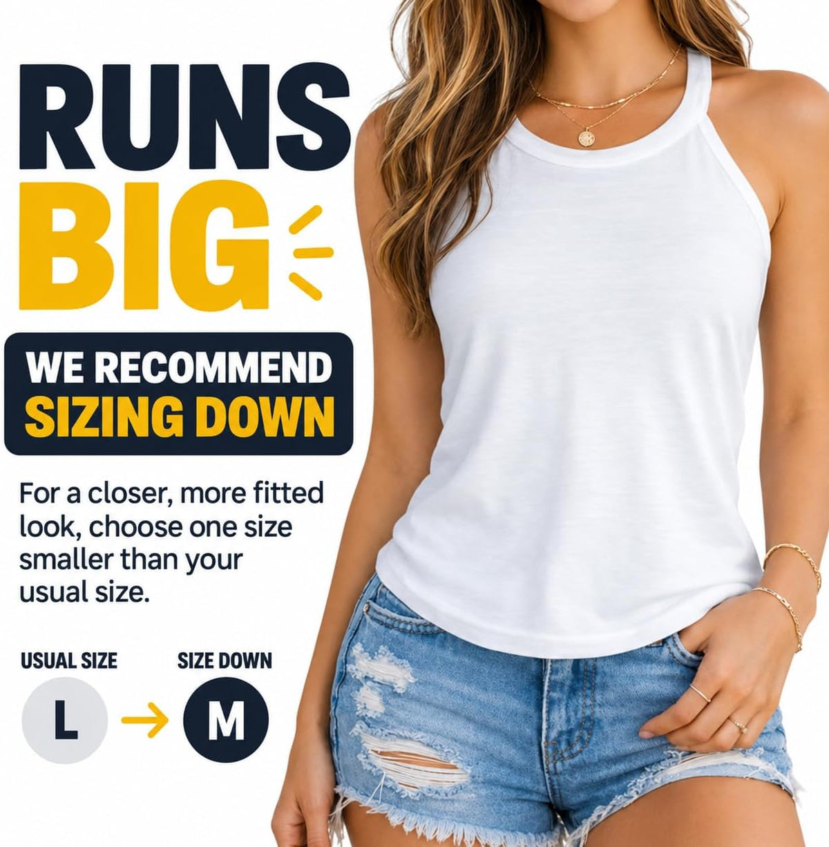 Women's High Neck Halter Tank Top